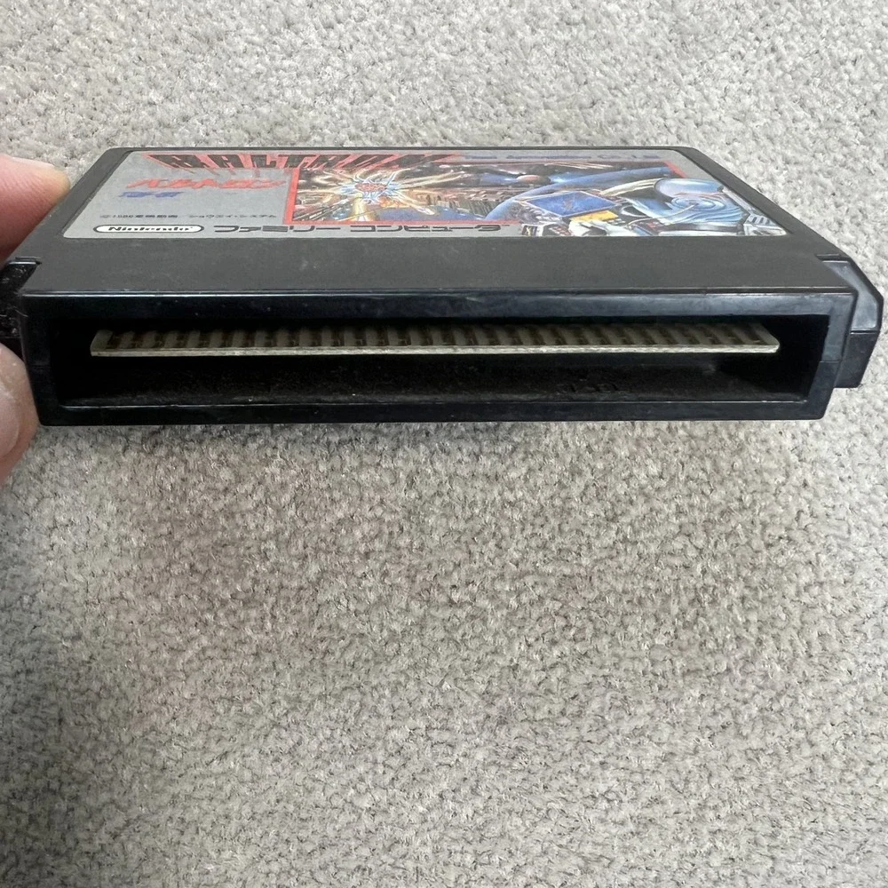 Nintendo Famicom Baltron Game Cartridge TDF-BT Toei Animation 1986 Japan Import